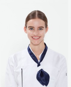 SS-116 블루 공단 목스카프 ㅡㅡㅡㅡㅡ※ ((목스카프고리조리복전용))※