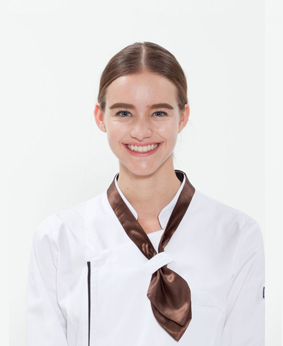 SS-115 커피공단목스카프 ㅡㅡㅡㅡㅡㅡ ※ ((목스카프고리조리복 전용)) ※