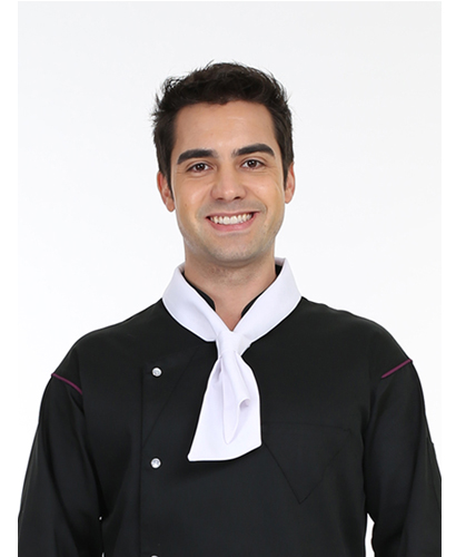 SS-107 고리형 백색 목스카프