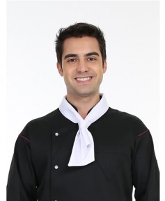 SS-107 고리형 백색 목스카프