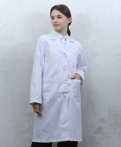 ▣ SDR-21 긴팔 옥색카라  배색