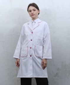 ▣ SDR-303 긴팔 핑크 파이핑 영양사