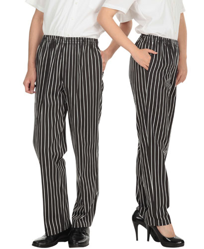 SP-105 검정 줄지 바지 (남여공용)