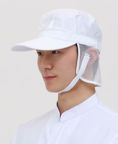 SC-242 백색 턱끈 식품위생모