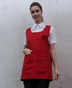 SAP-716 자주 꽃 원피스 앞치마