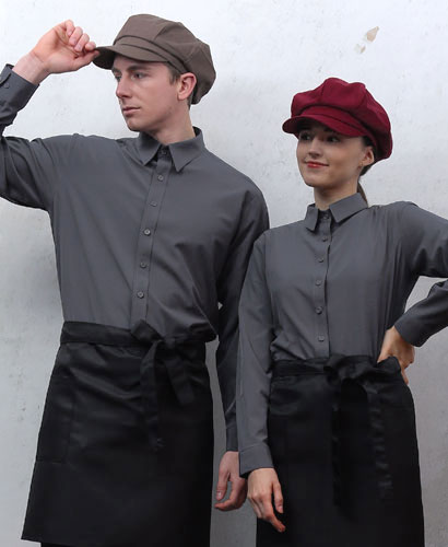 SY-110 진회색 긴팔셔츠