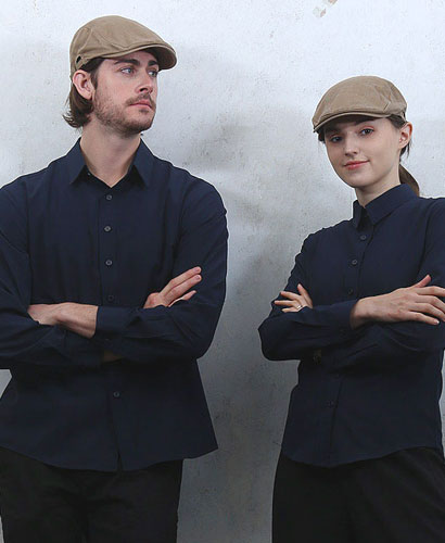 SY-109 곤색 긴팔셔츠