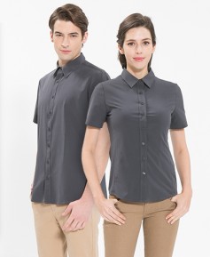 SY-110 진회색 반팔셔츠