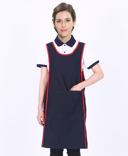 SAP-012 등단추 원피스형 앞치마