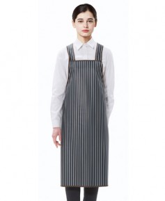 SAP-3030 검정줄지 방수앞치마(중)
