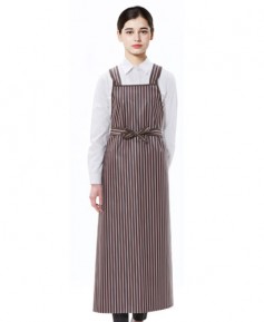 SAP-3121 갈색줄지 방수앞치마(대)