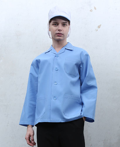 SHA-23 남 하늘 기본단색 위생복