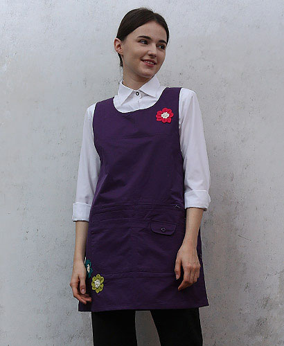 SAP-376 보라 코사지 앞치마