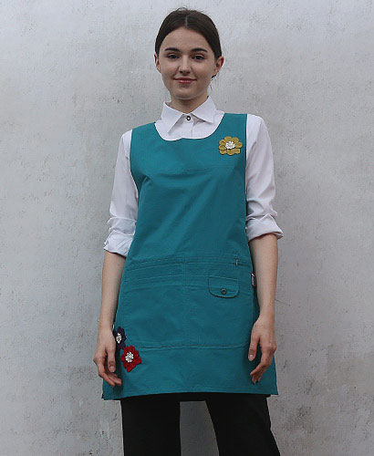 SAP-374 초록 코사지 앞치마