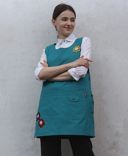 SAP-374 초록 코사지 앞치마
