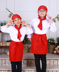 SK-32 적색 허리앞치마