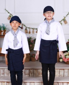 SK-31 곤색 허리앞치마