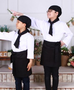 SK-30 검정 허리앞치마