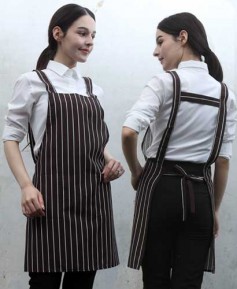 AP-7905 커피줄지 H형앞치마ㅡㅡㅡ((포그니원단))