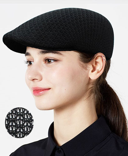 SC-571 블랙 매쉬 헌팅캡