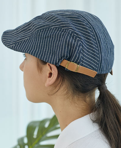 SC-580-3 네이비 스트라이프 헌팅캡