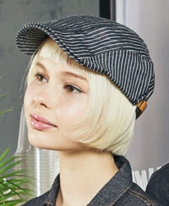 SC-580-2 블랙 스트라이프 헌팅캡