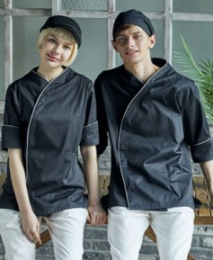 SKO-101-2 검정 스넵 스타일리쉬 ㅡㅡ(칠부/반팔겸용)