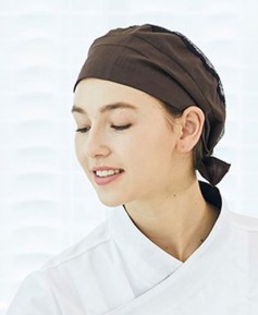 SC-461 커피 위망사 끈두건