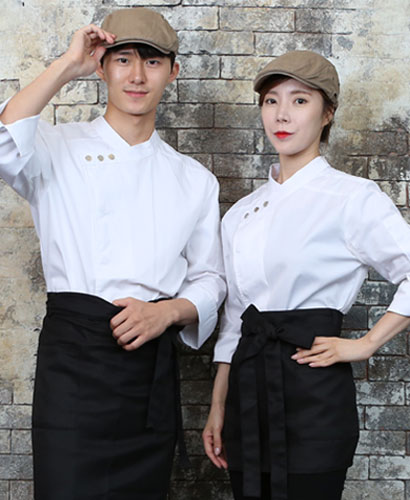 SKO-721-2 화이트 크로스넥 칠부