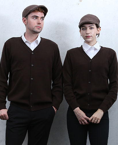 SG-90 커피 무지가디건 (남성/여성)