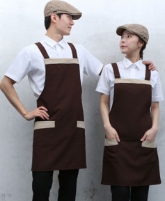 SAP-35 커피 가슴배색 앞치마