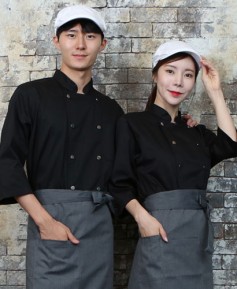 SKO-708-1 블랙 더블 스냅버튼 7부