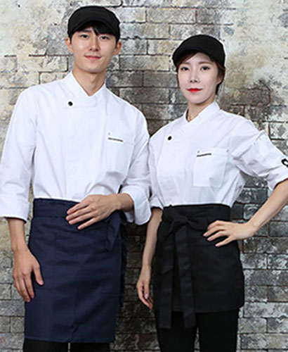 SKO-722-2 화이트 네이비포켓 스타일리쉬 롤업