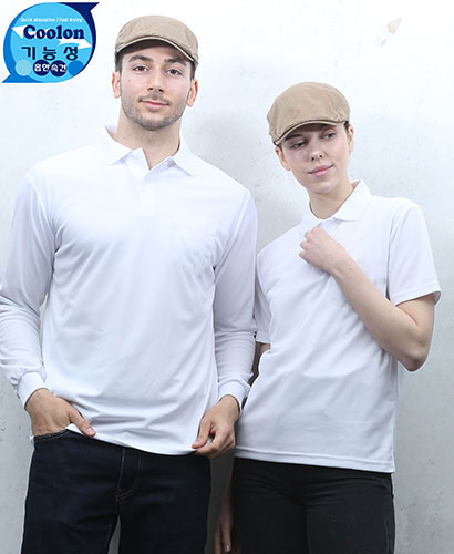 ST-19 백색 쿨론베이직 단체복 ㅡㅡㅡㅡ(주머니없음)