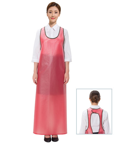 SAP-2212 빨강 어깨형 반투명 우레탄 [대/특대]