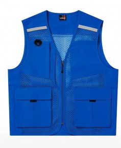 LD-473 블루 반망사조끼