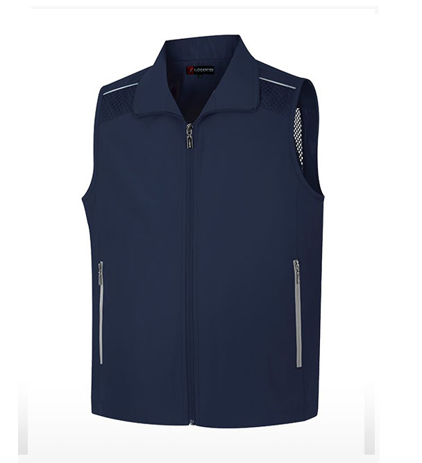 LD-360 네이비 뒤 망사조끼