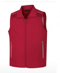 LD-360 레드 뒤 망사조끼