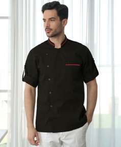 SKO-705-1 넥라인 블랙 롤업 소매 (332)