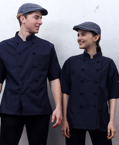 SKO-162-3 네이비 클래식 매듭단추 ㅡㅡㅡ [반팔]