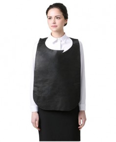 SFA-901 검정 일회용 부직포 앞치마  [100장묶음]