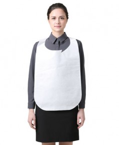 SFA-900 백색 일회용 부직포 앞치마    [100장묶음]