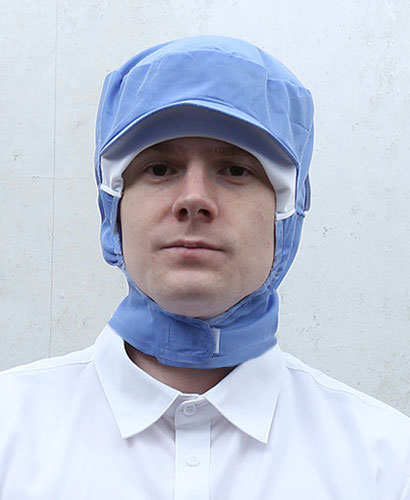 SC-297 진하늘 귀걸이형 위생모