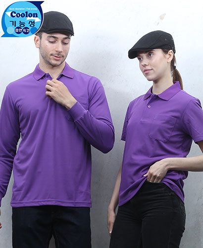 ▶ST-18 보라 기능성 베이직 단체복◀ㅡㅡㅡ(주머니있음)