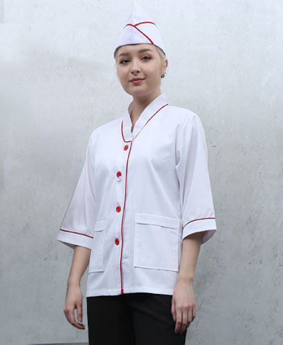 SHA-03  여 한복형 띠 배색