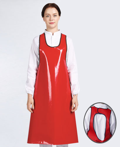 SAP-327 어깨형 방수앞치마[중]ㅡㅡㅡ빨강