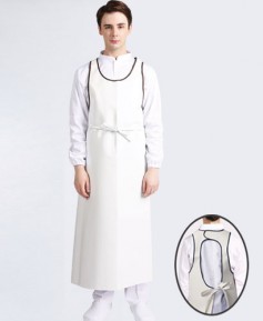 SAP-430 어깨형 방수앞치마 (특대)ㅡㅡㅡ백색