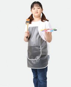 SK-69  키즈 블랙 캥거루 방수 앞치마 ♬