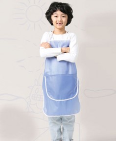 SK-65 키즈 스카이블루  캥거루 방수 앞치마 ♬