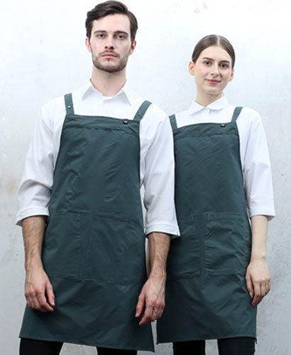 SAP-686 그린 스틸스 냅H형 앞치마 [CSH]